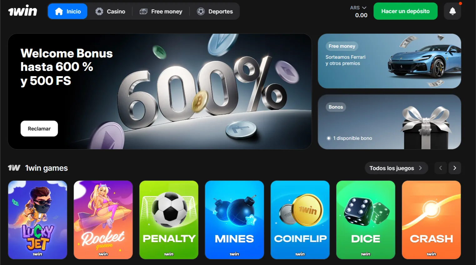 Atención al cliente de 1win oficial