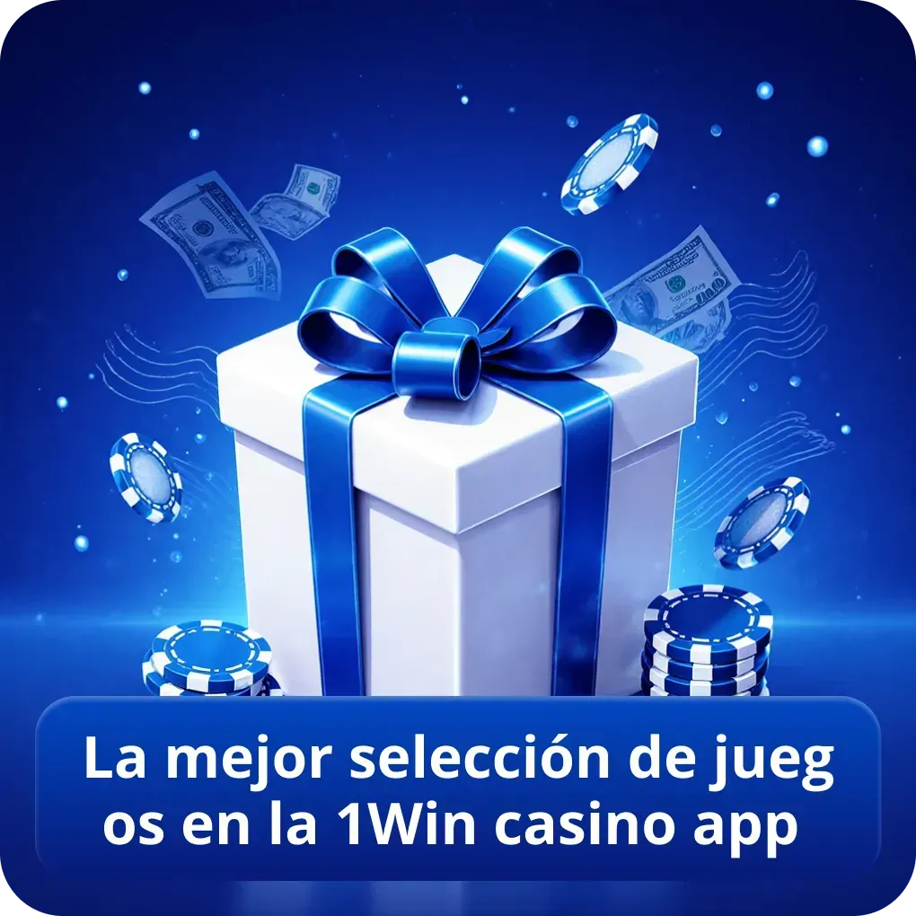 La mejor selección de juegos en la 1Win casino app